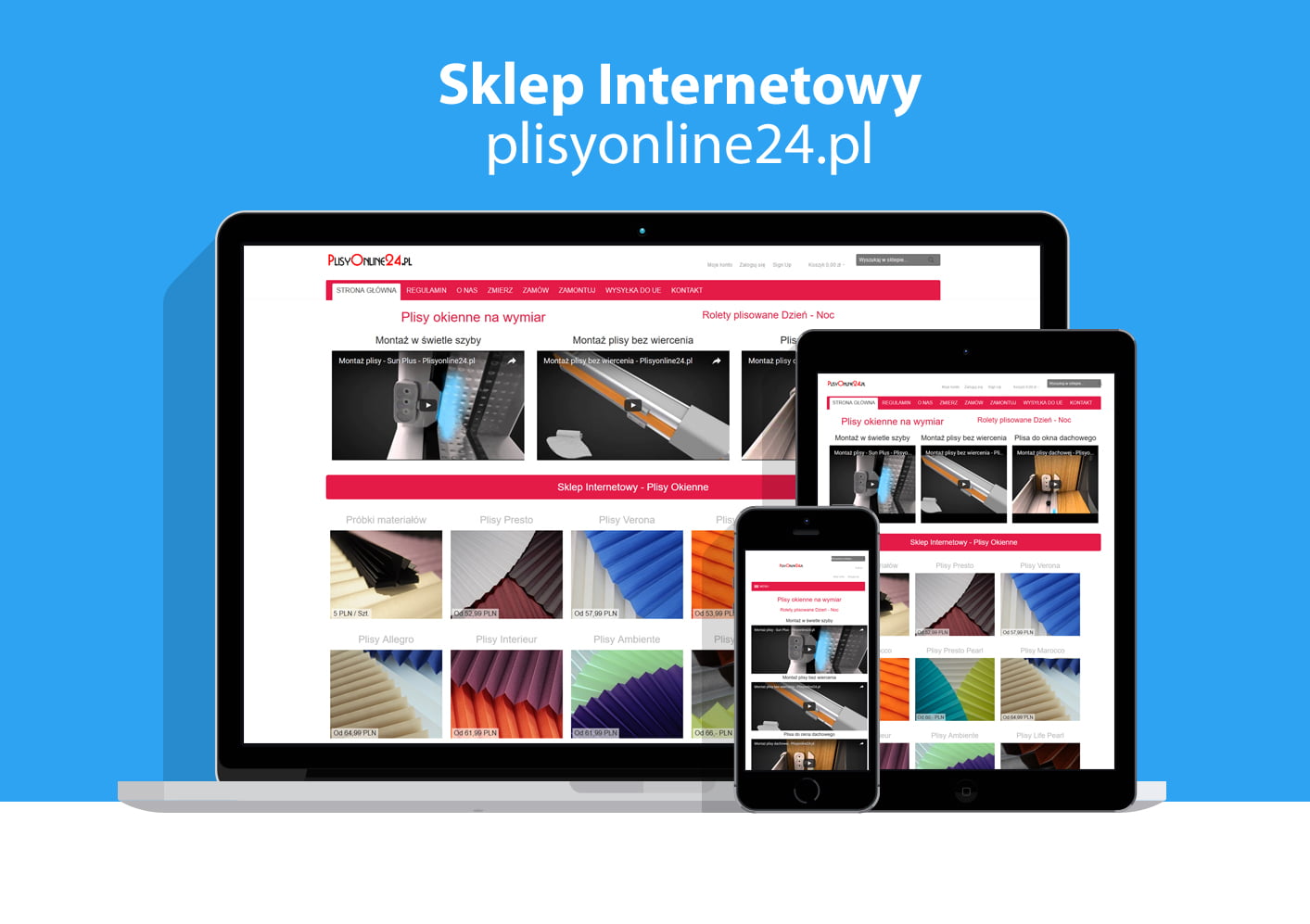 Sklep internetowy PlisyOnline24.pl
